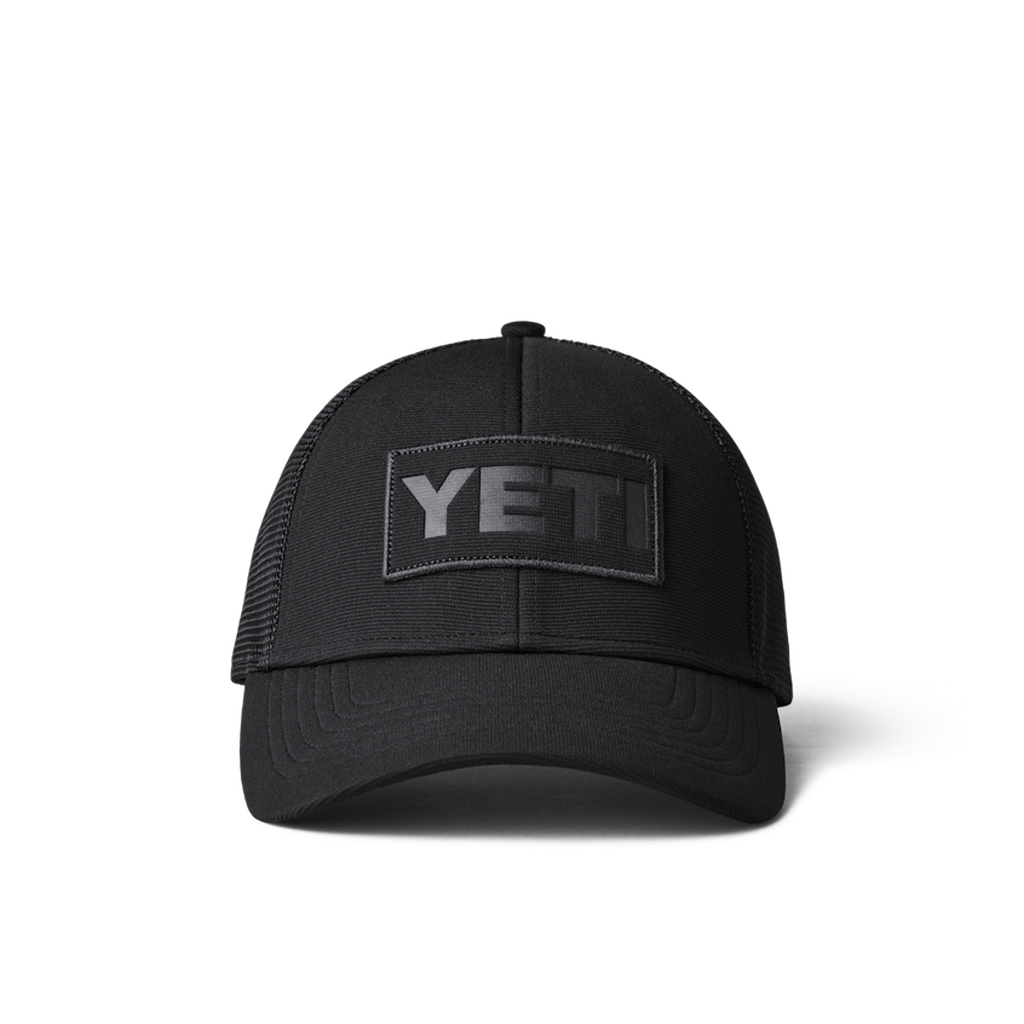 Black on black Trucker Patch