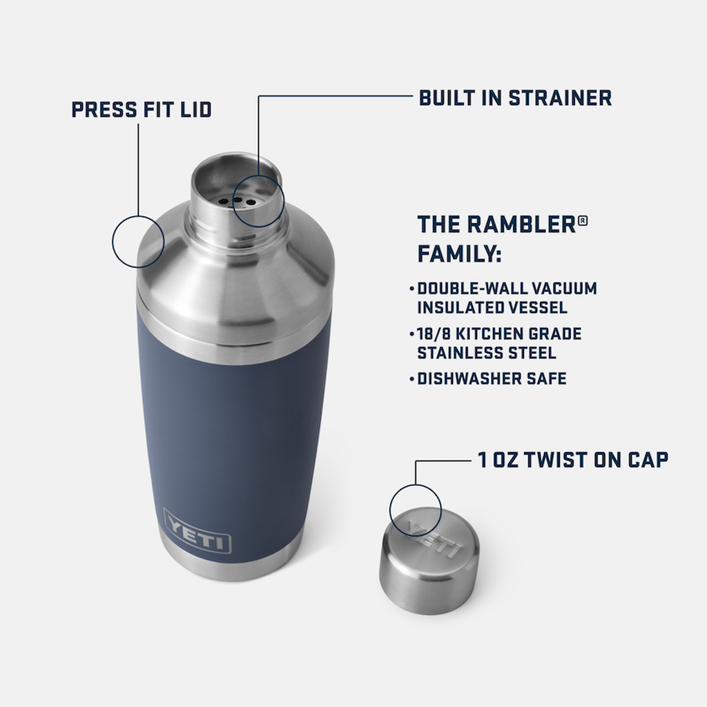 20 OZ COCKTAIL SHAKER NAVY