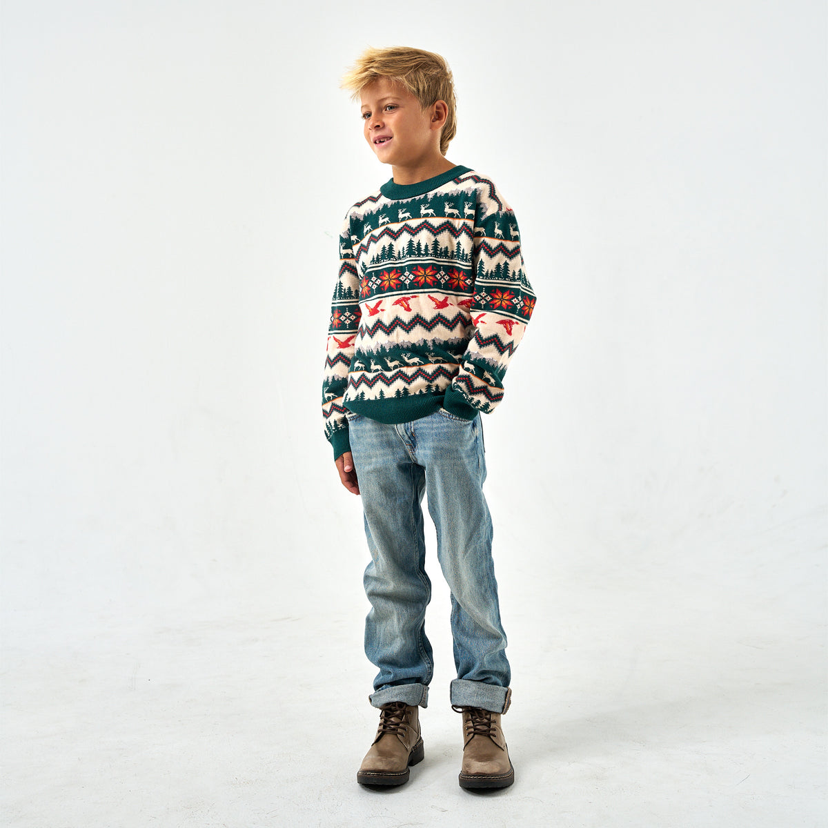 Youth-Christmas Sweater - BURLEBO Outdoors
