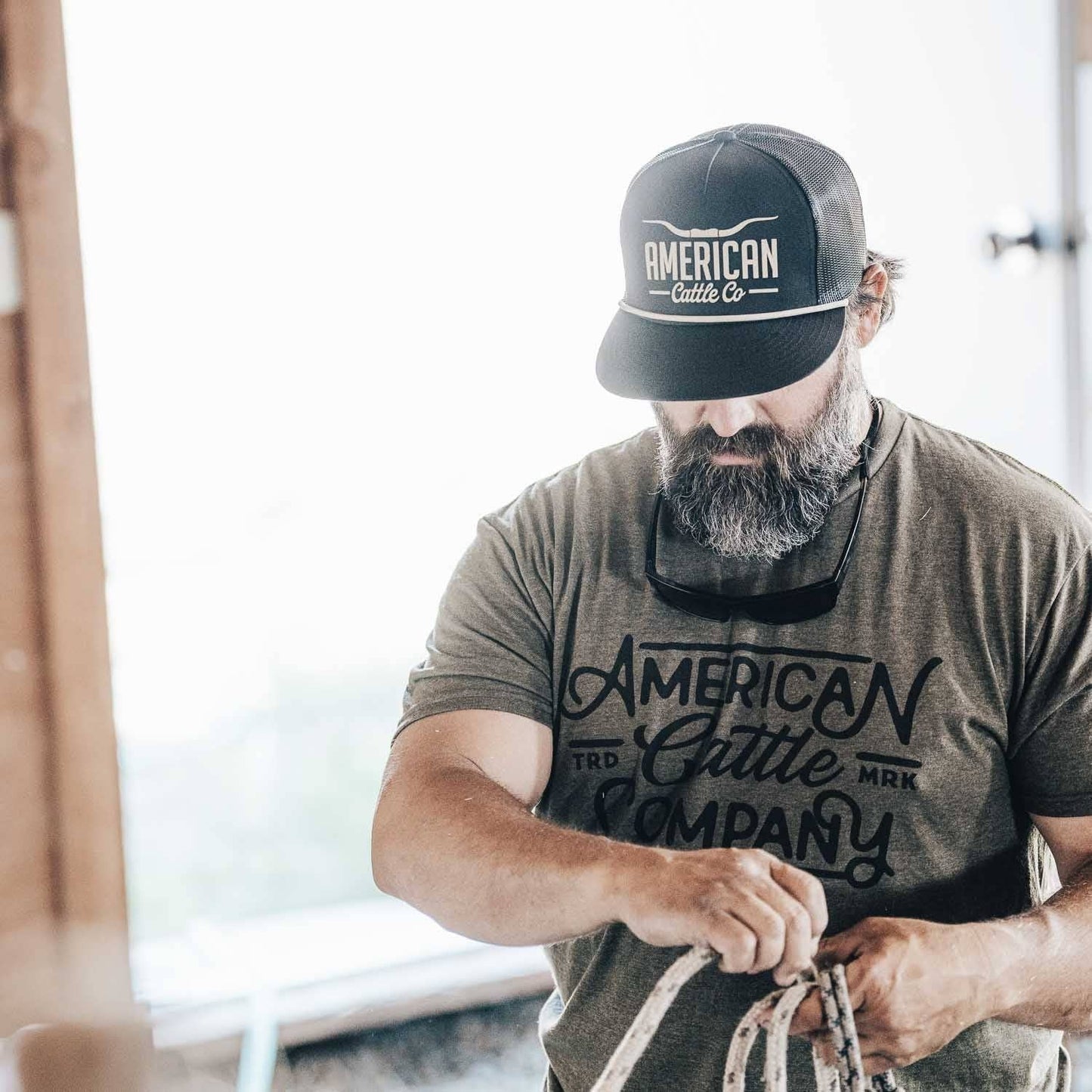 Longhorn Hat: Black Silicone