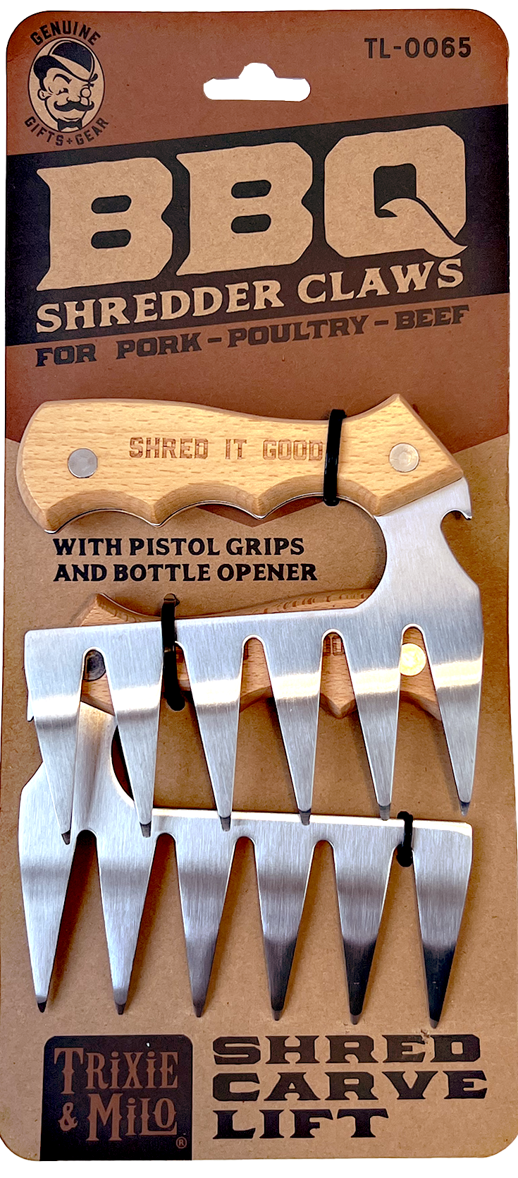 BBQ Shredder Claws w/ Pistol Grips (s/2)