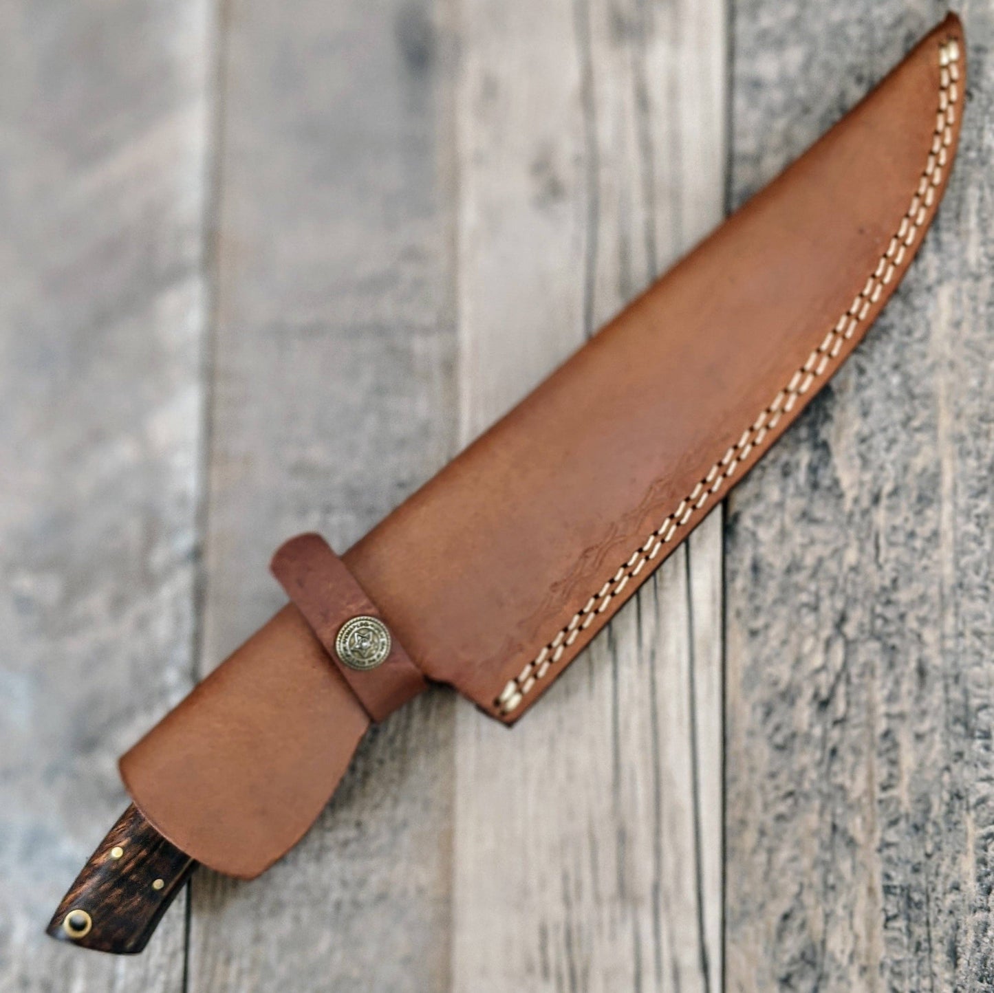 Damascus 13" Chef Knife