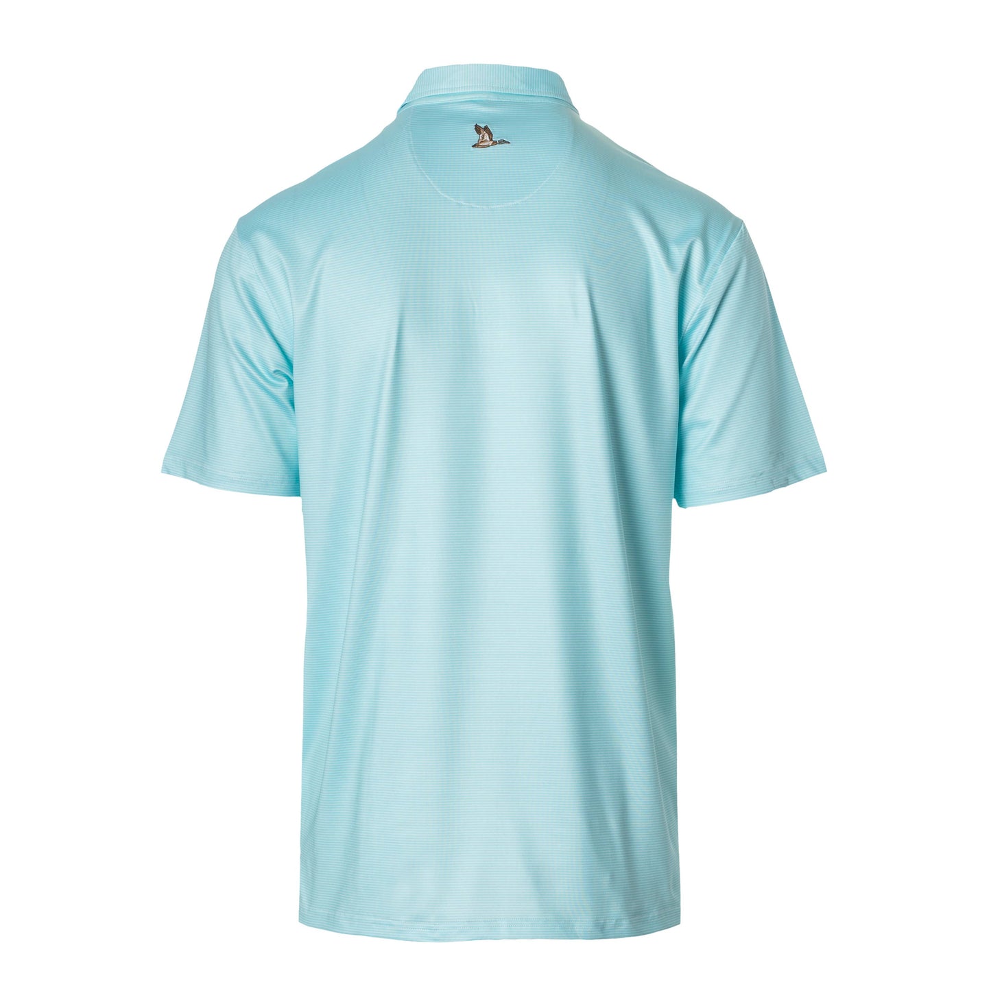 Roost Mallard Polo (RW-144): Aqua/White / L
