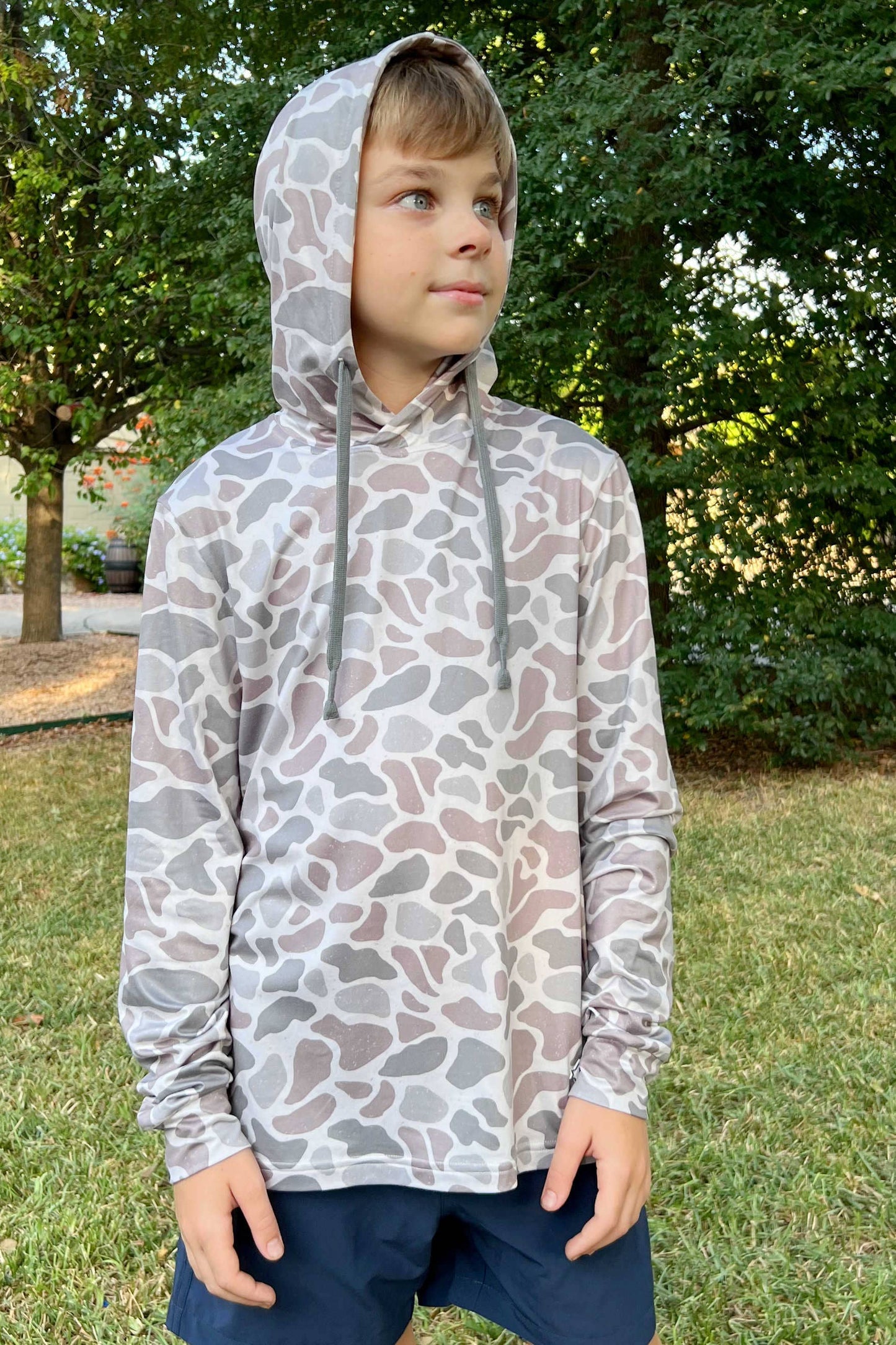 Youth Sizing - Performance Hoodie - Classic Deer Camo: 2T