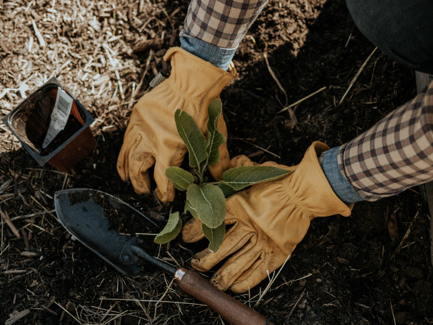 Classic Work Gloves: S/M / Natural Yellow