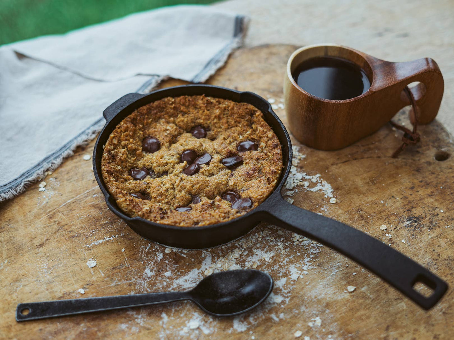 All-In-One Cast Iron Skillet: 10"
