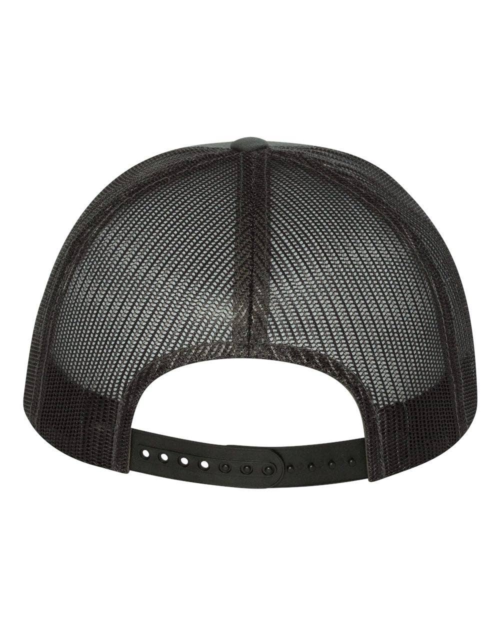 YP Classics®, Yupoong 6006 - Flat Bill Trucker Cap - 6006: White