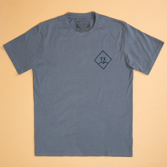 Hill Country Flag Feather Grass Tee