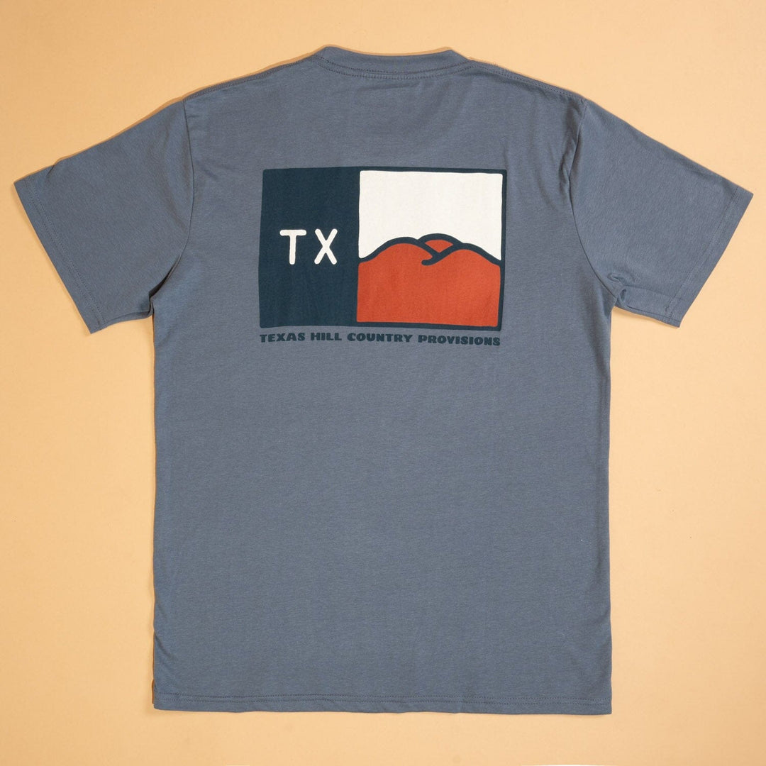 Hill Country Flag Feather Grass Tee