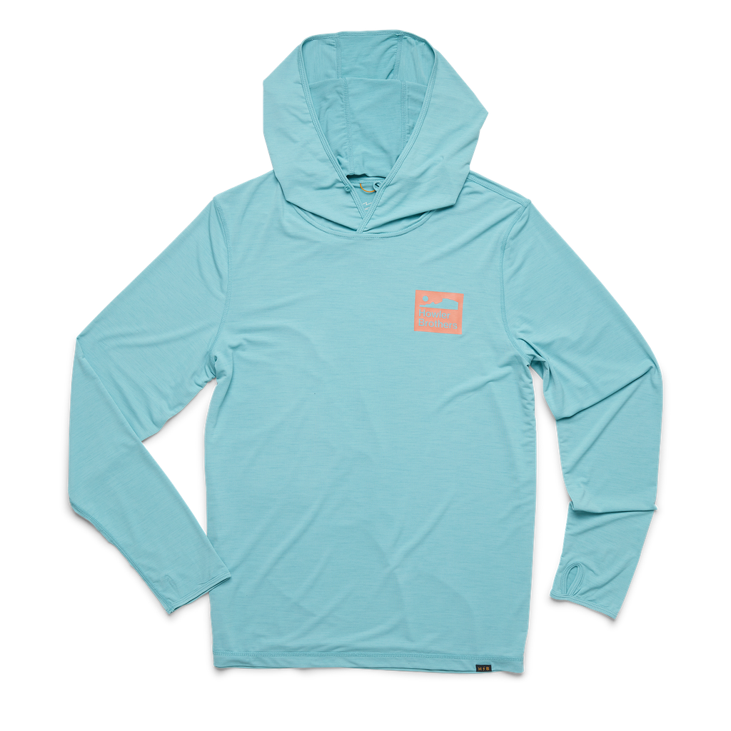 HB Tech Hoodie - Aqua