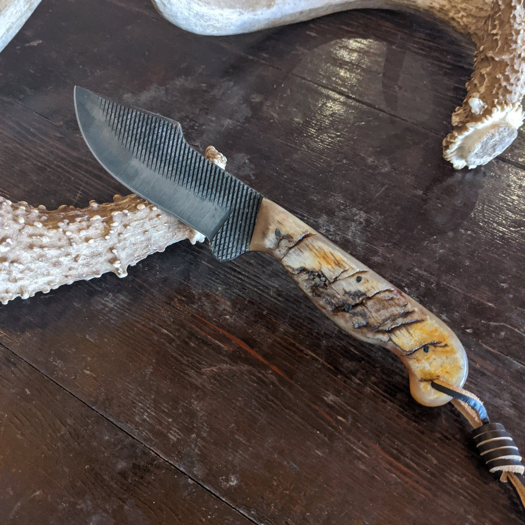 9-3/4" Rasp Bowie Knife