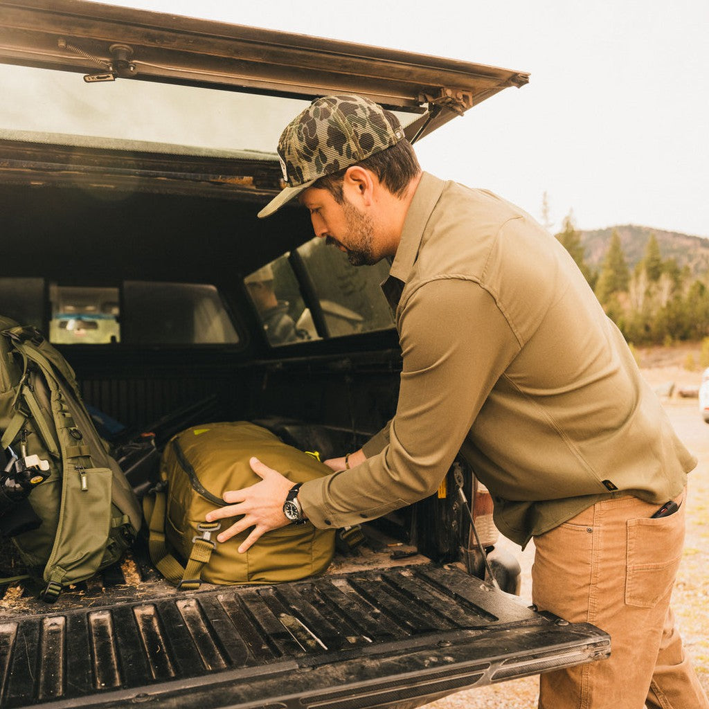 STOCKMAN STRETCH SNAPSHIRT - Mountain Green
