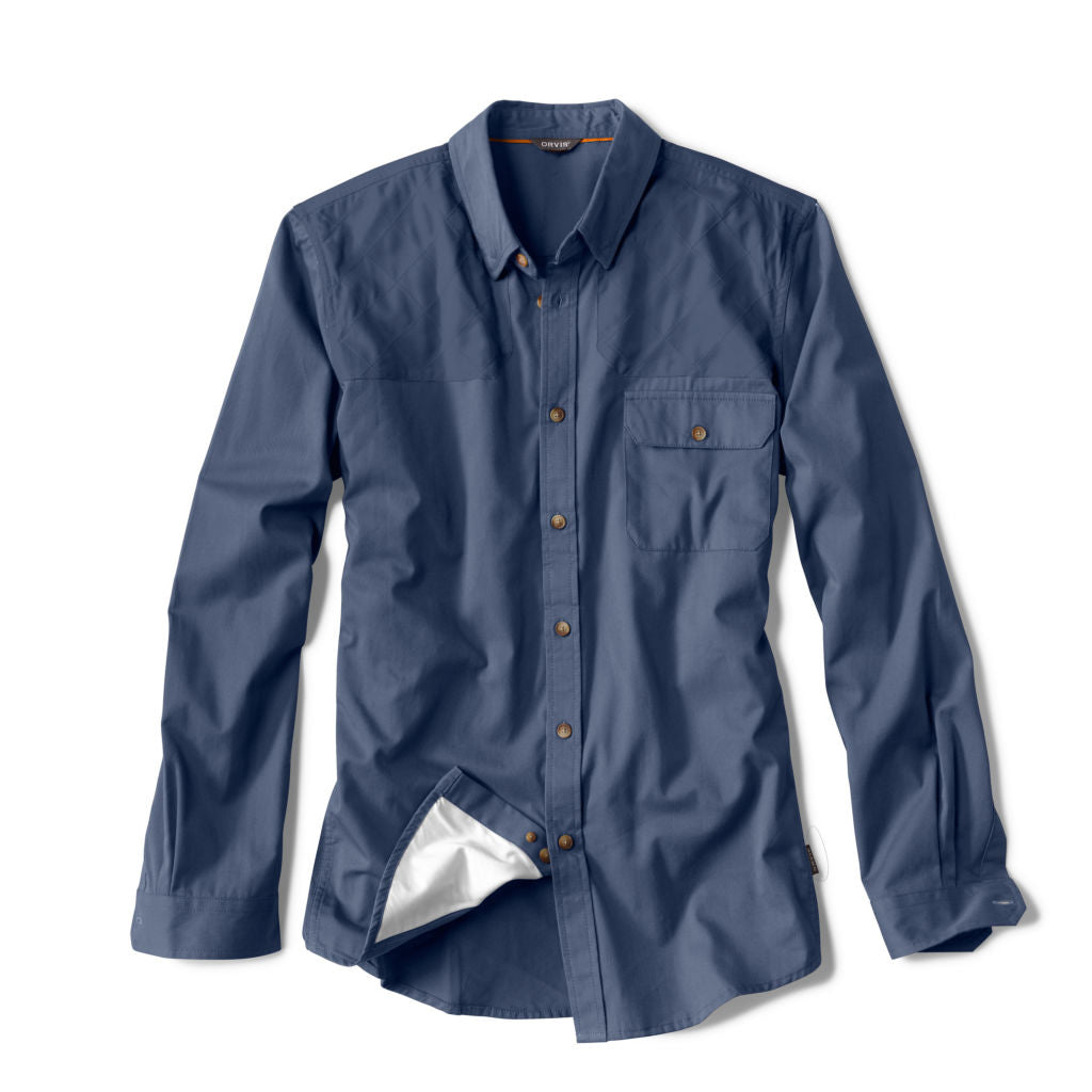 MIDWEIGHT SHOOTING SHIRT - NAVY