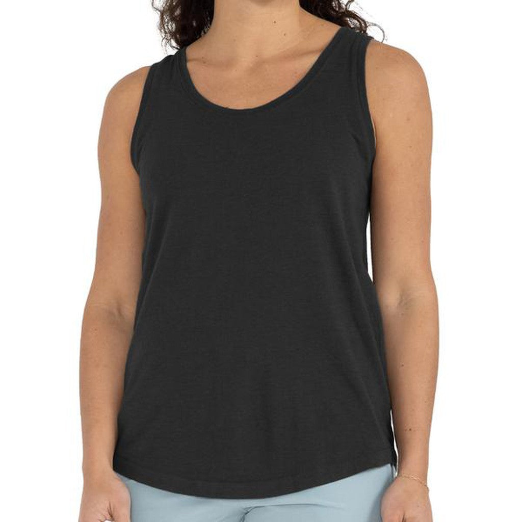 Women's Bamboo Heritage Tank - Vintage Black