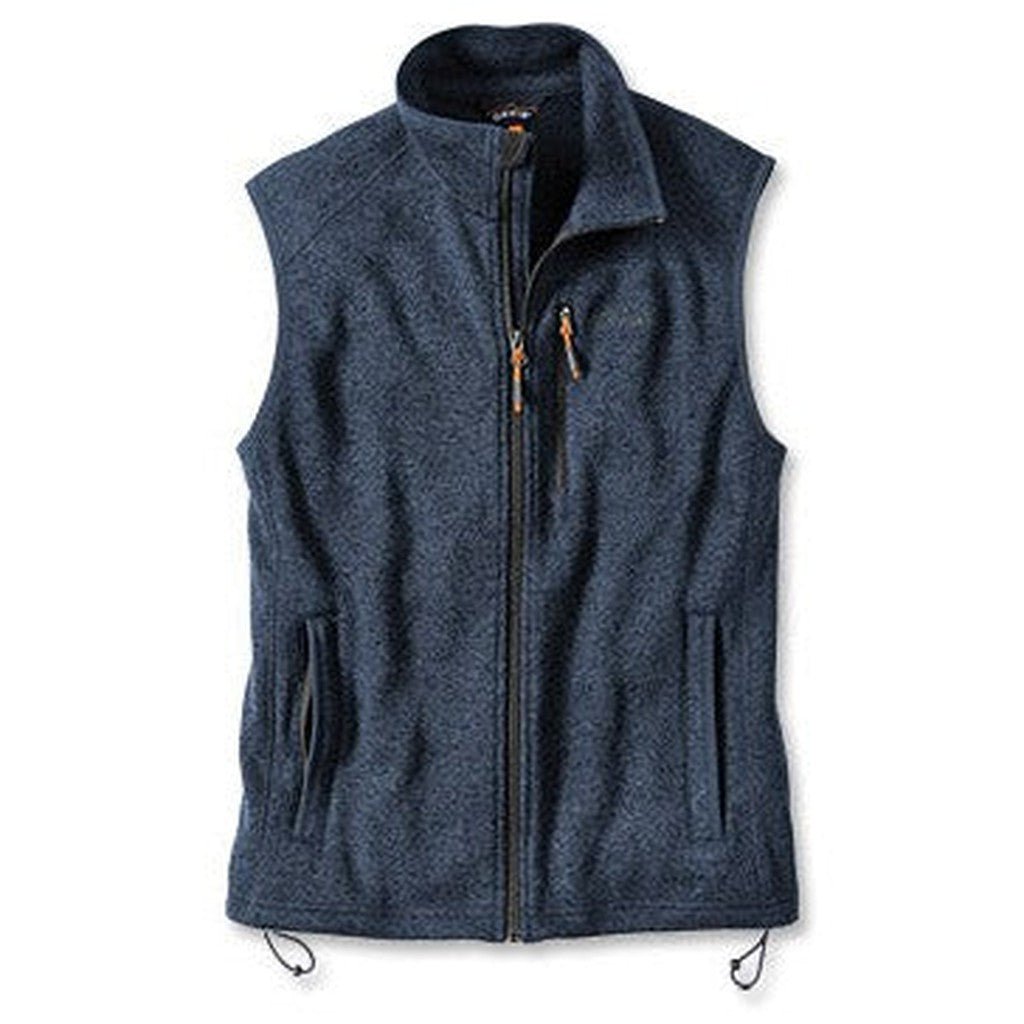SWEATER FLEECE VEST - Navy