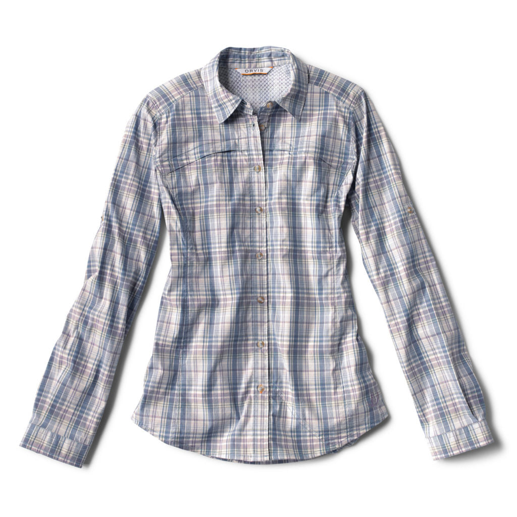 RIVER GUIDE SHIRT - BLUE FOG PLAID