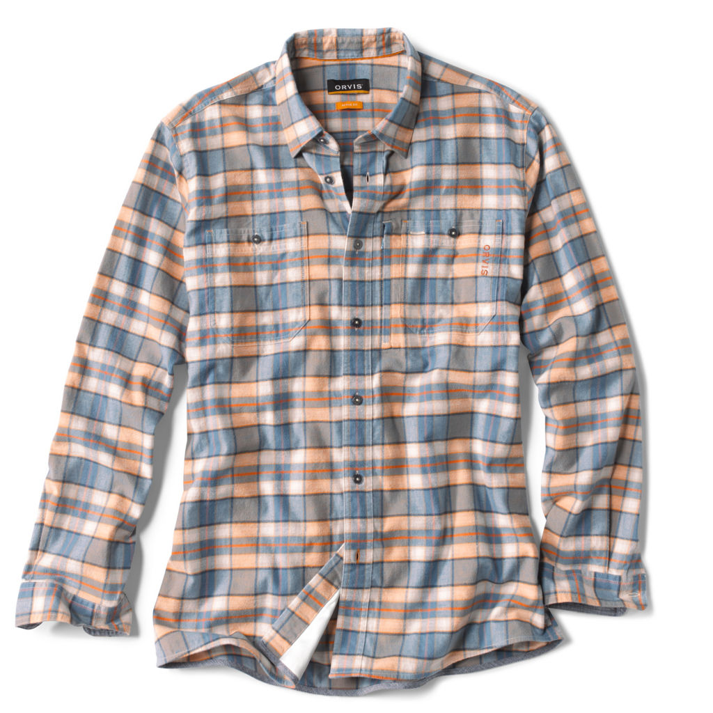 Orvis Flat Creek Tech Flannel Harvest Gold / XXL Orvis Flat Creek Tech Flannel Harvest Gold / XXL
