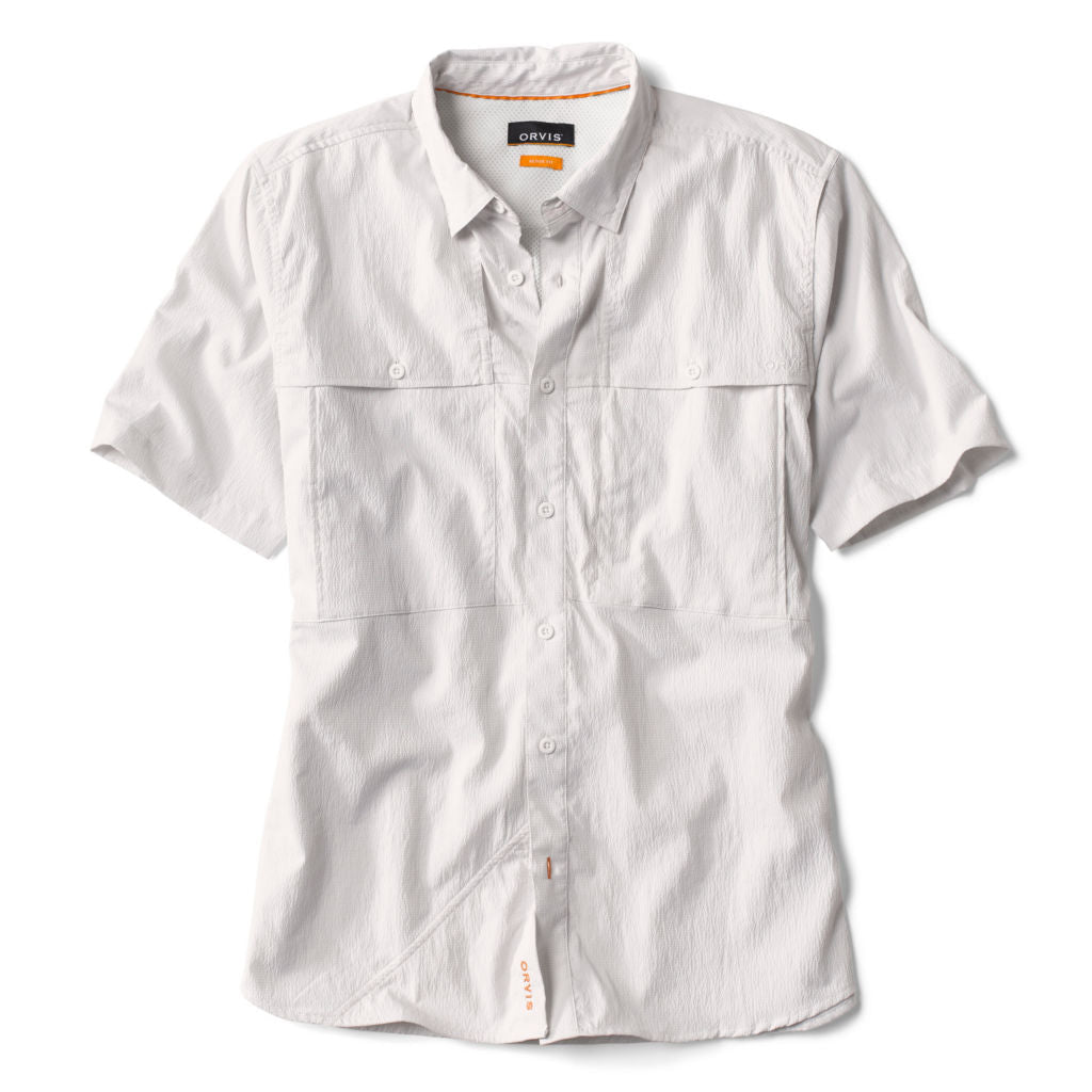 Short-Sleeved Open Air Caster - White