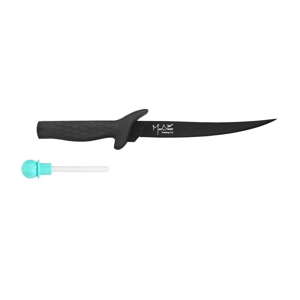7" FLEX BLACK HANDLE & BLUE KNOB