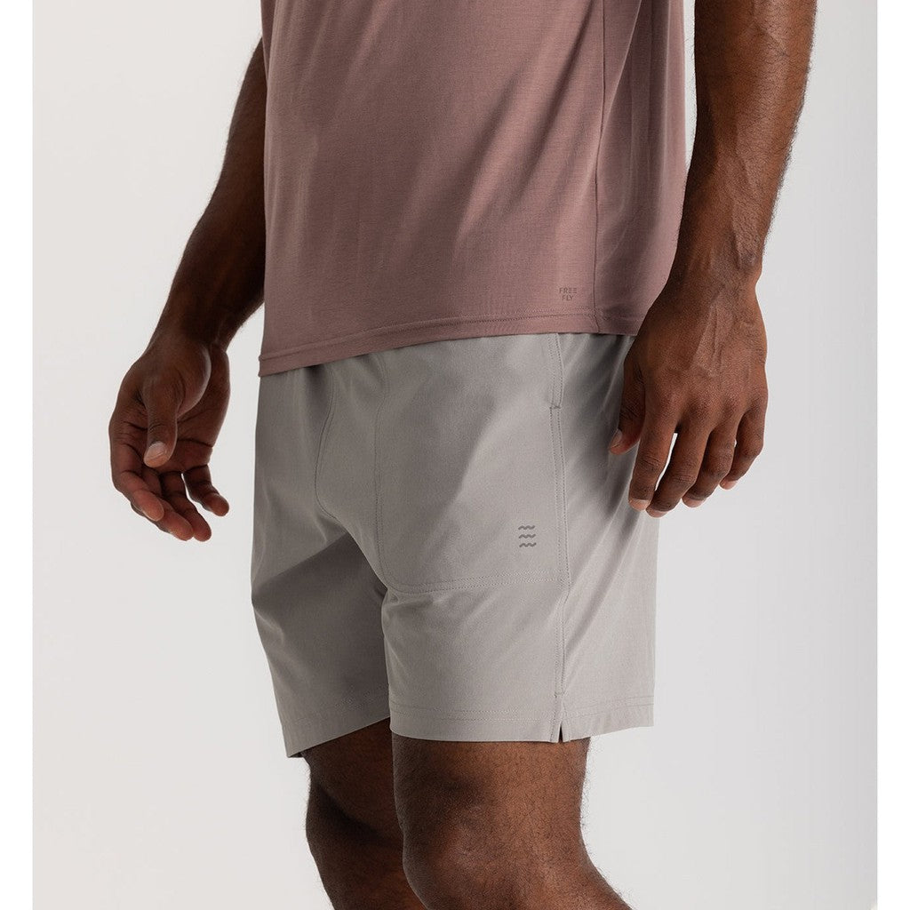 Men's Lined Active Breeze Short - 7" - Cement