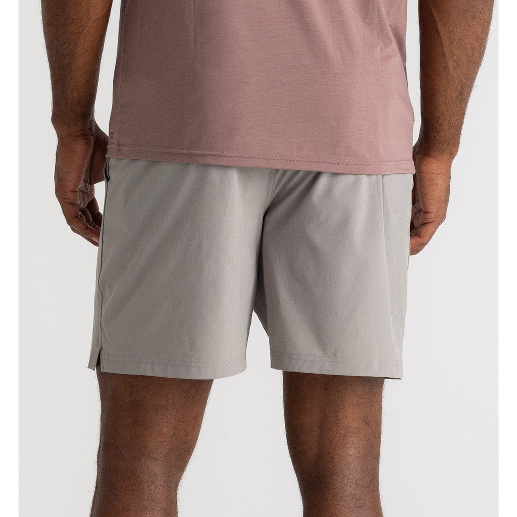 Men's Lined Active Breeze Short - 7" - Cement