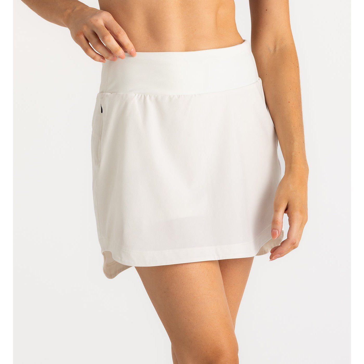 Women's Bamboo-Lined Active Breeze Skort - 15" - Sea salt