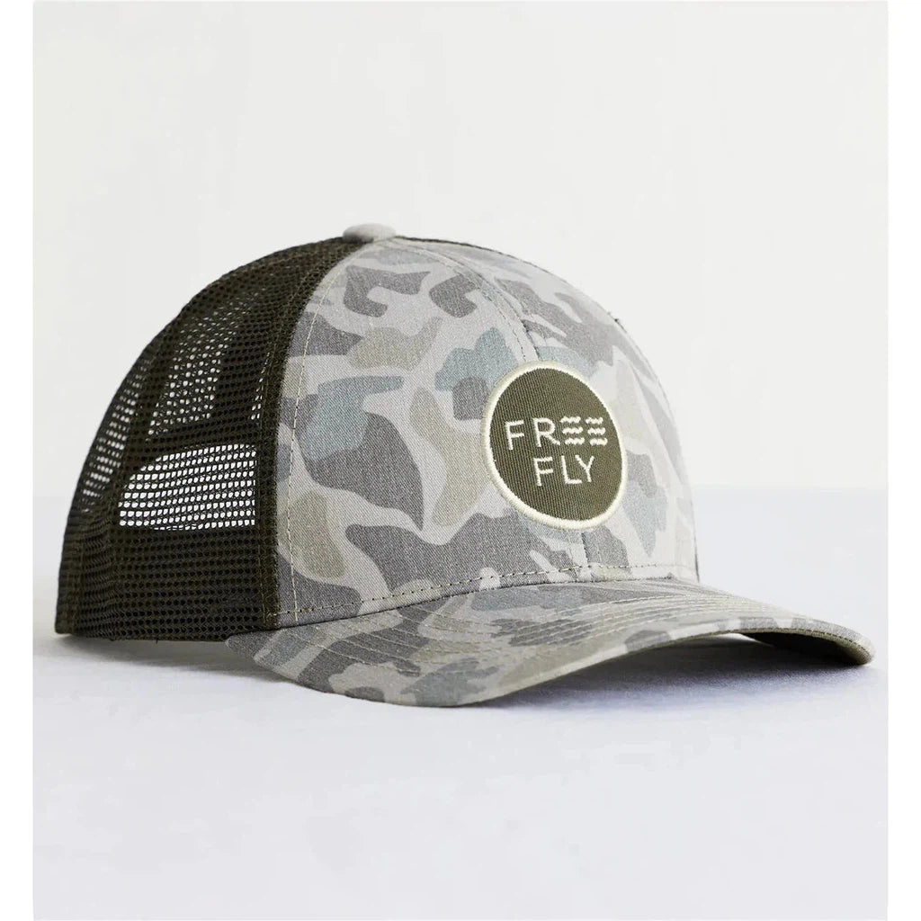 Camo Trucker Hat - Barrier Island Camo