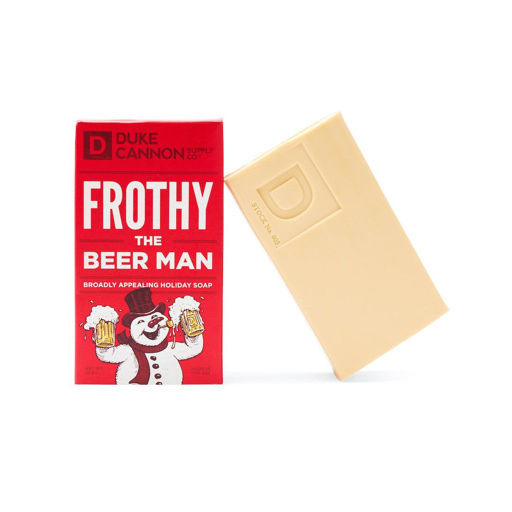 FROTHY THE BEER MAN SOAP