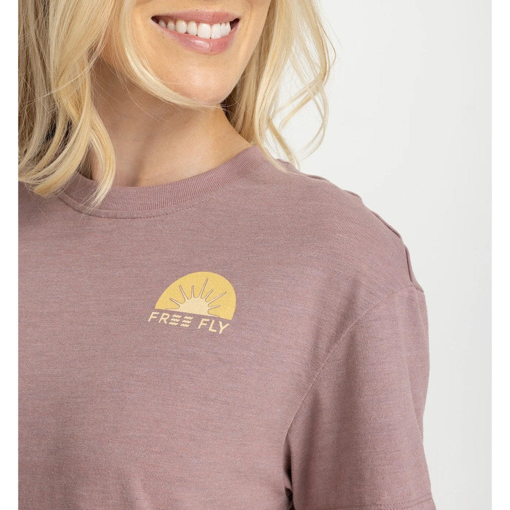Women's Daybreak Tee - Heather Fig
