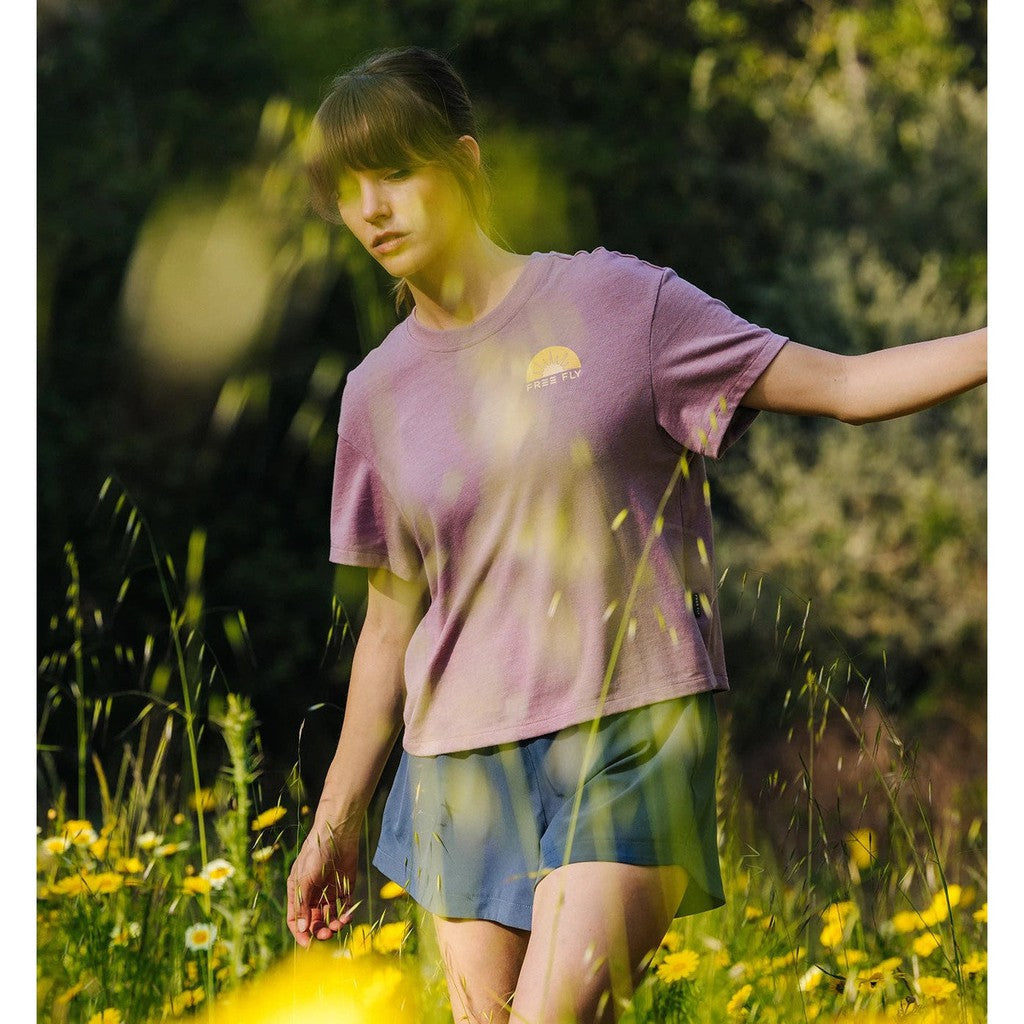 Women's Daybreak Tee - Heather Fig