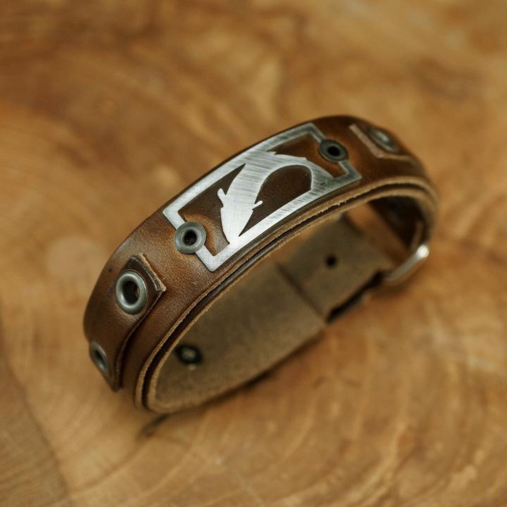 Trout Bracelet - Horween Brown