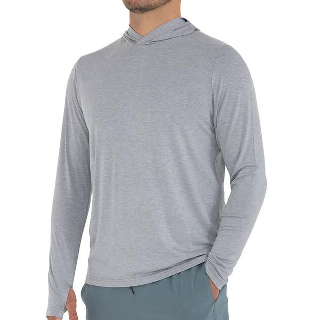 MEN'S BAMBOO SHADE HOODY - Heather Gray