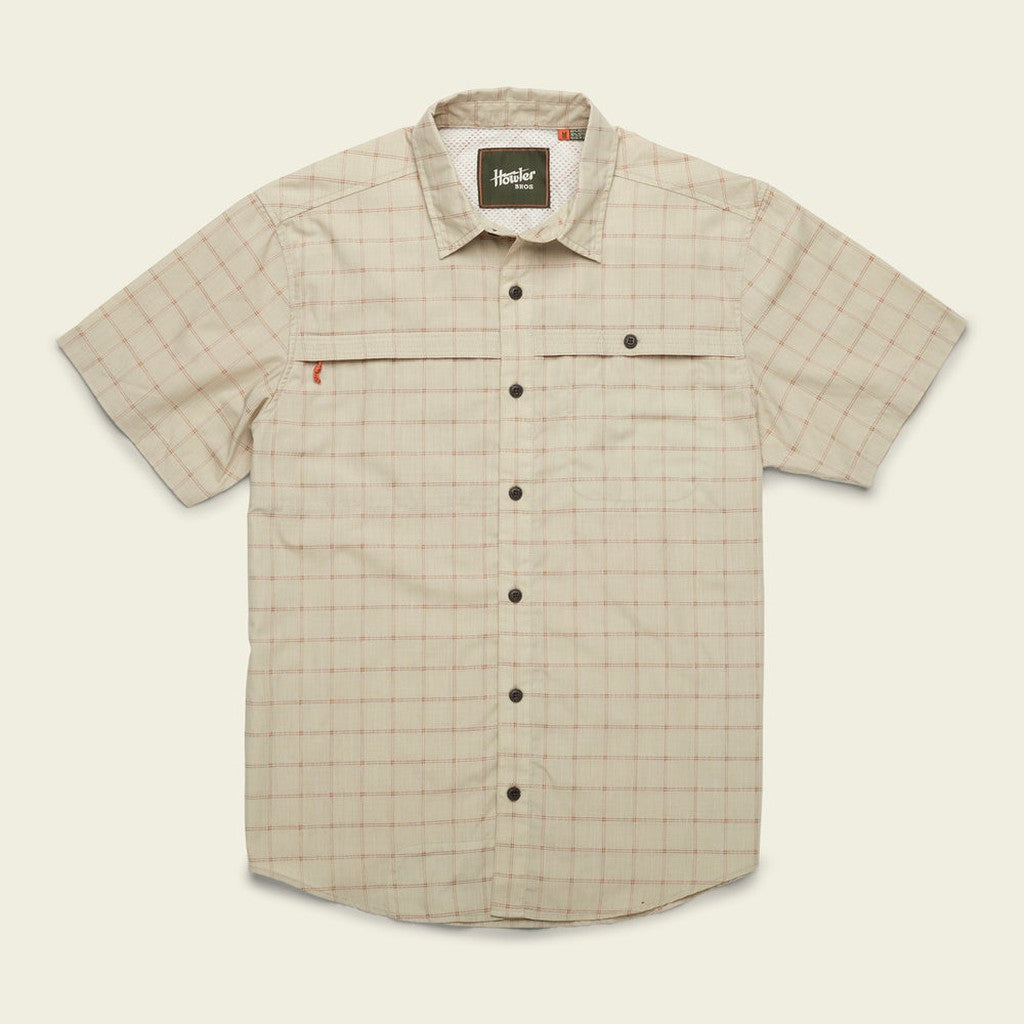 Tidepool Tech Shirt - Crossroads Dobby : Parchment