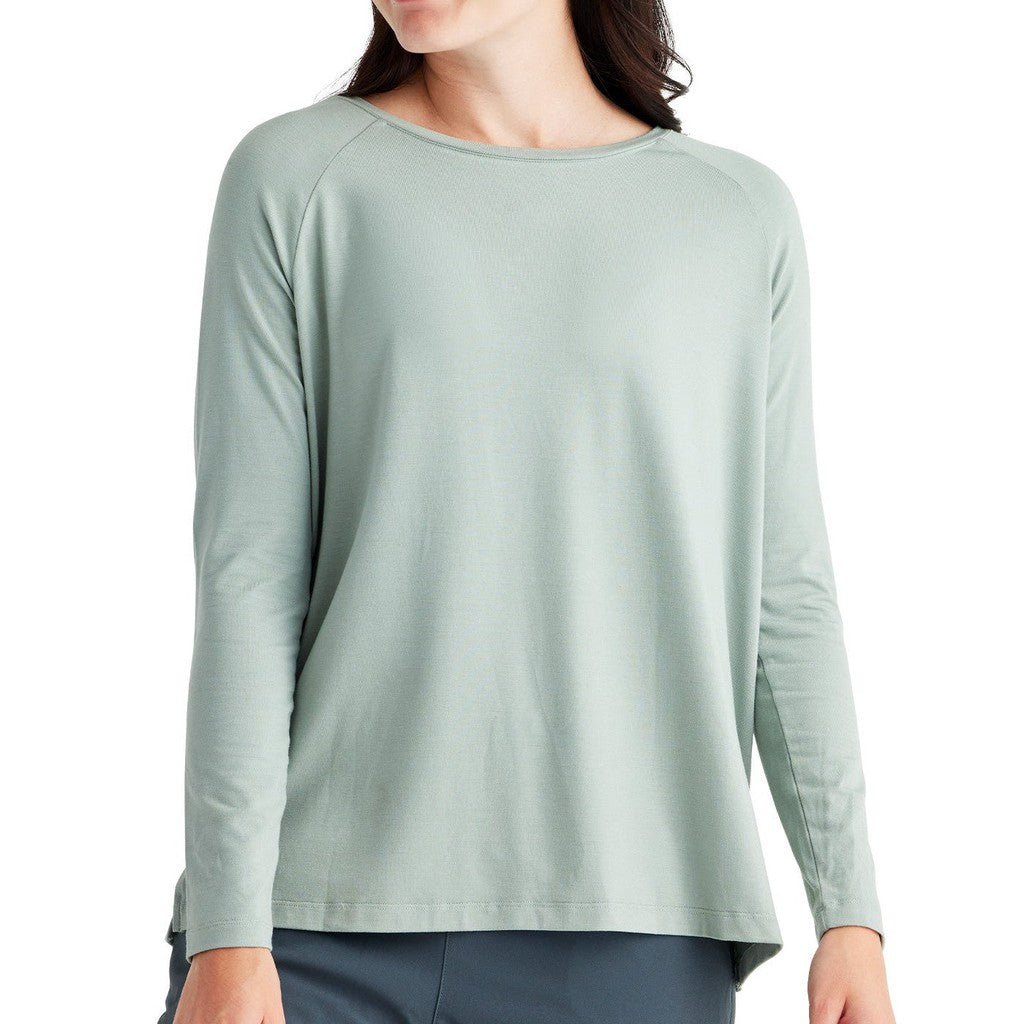 Women's Bamboo Everyday Flex Long Sleeve - Dark Sage