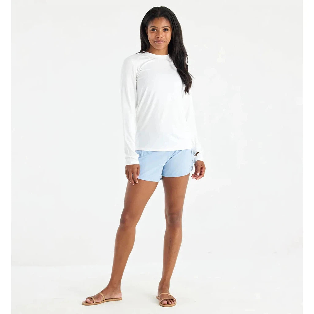 Women's Bamboo-Lined Breeze Short - Clear Sky