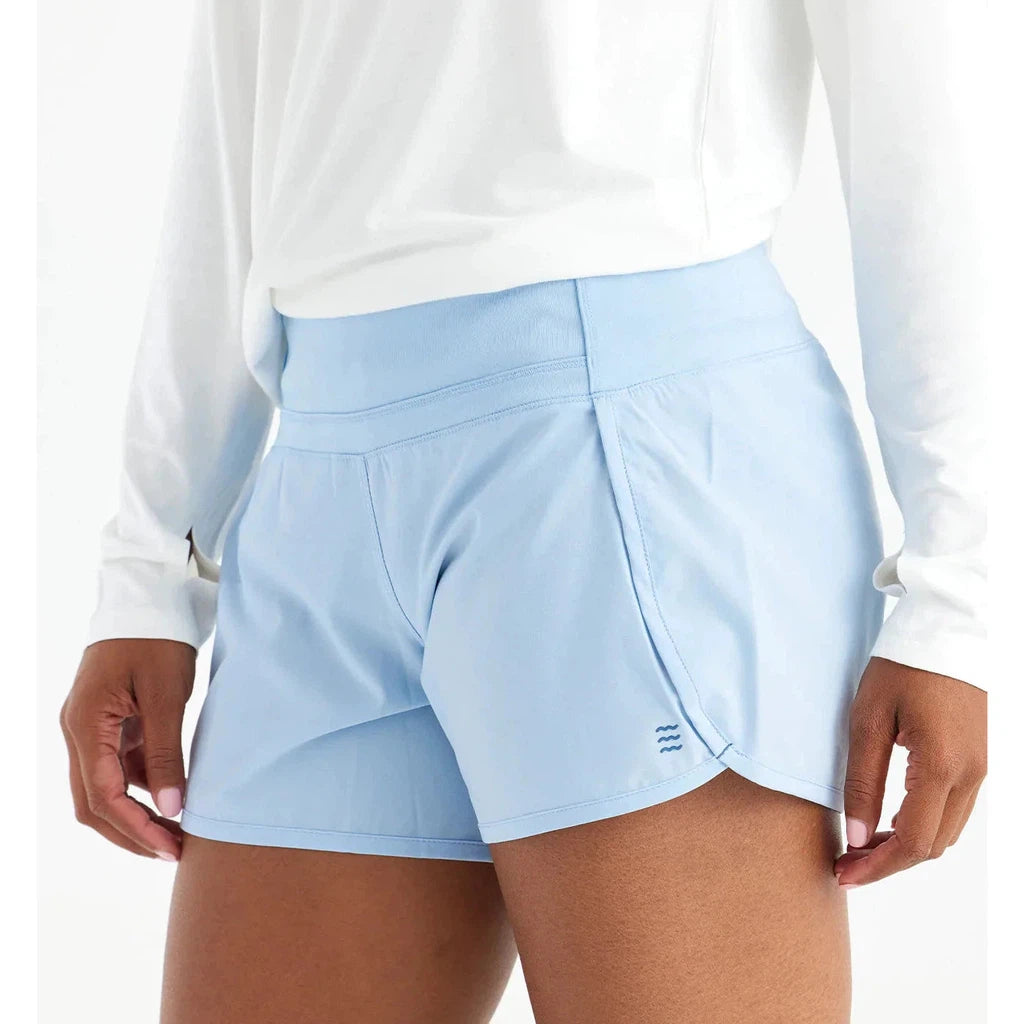 Women's Bamboo-Lined Breeze Short - Clear Sky