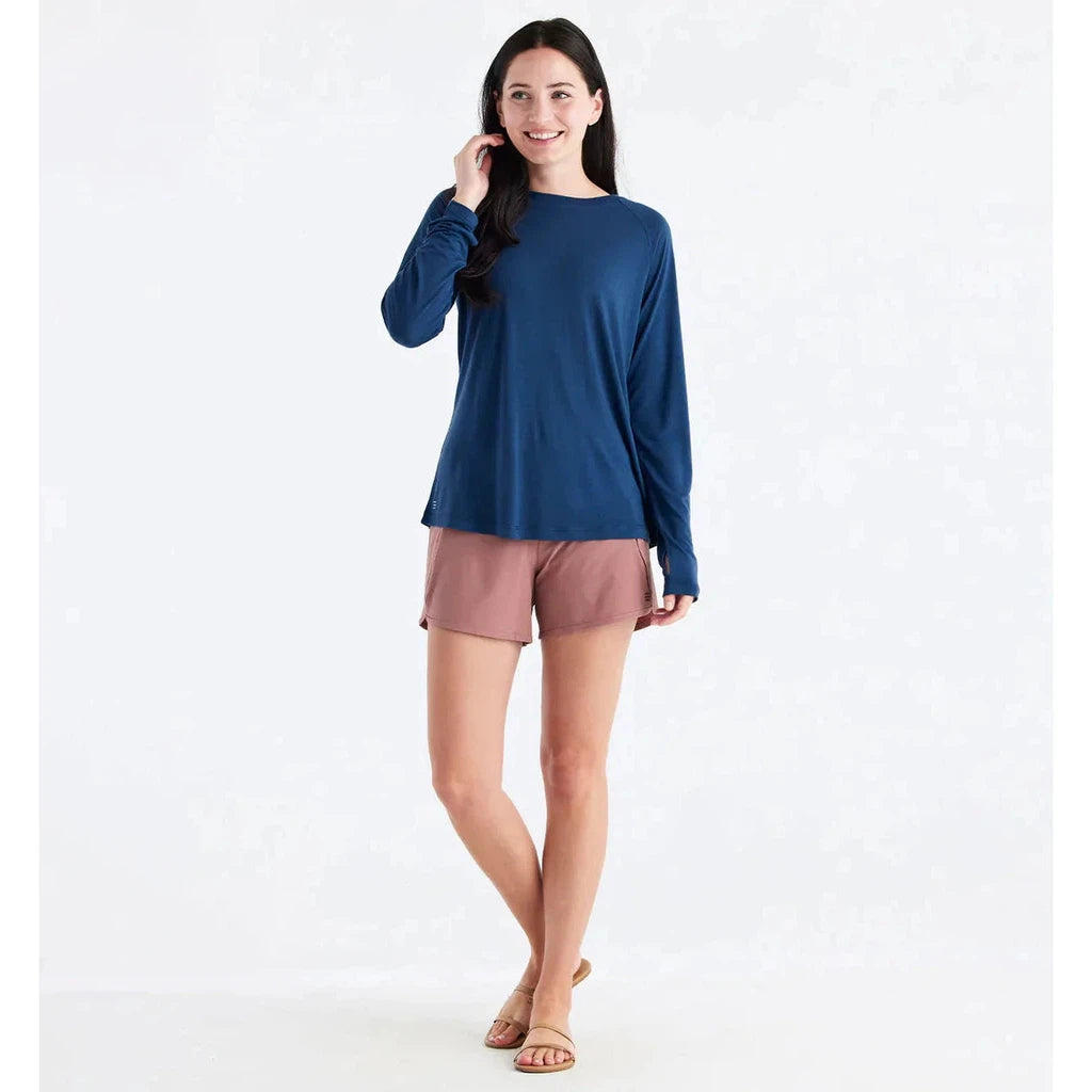 Women's Bamboo-Lined Breeze Short - Light Sangria