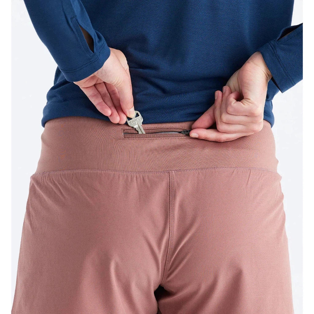 Women's Bamboo-Lined Breeze Short - Light Sangria
