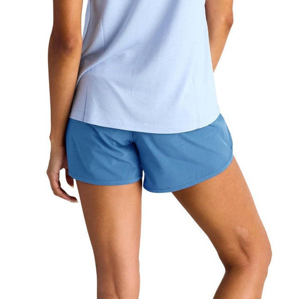 Women's Bamboo-Lined Breeze Short - 4" - Shadow Blue