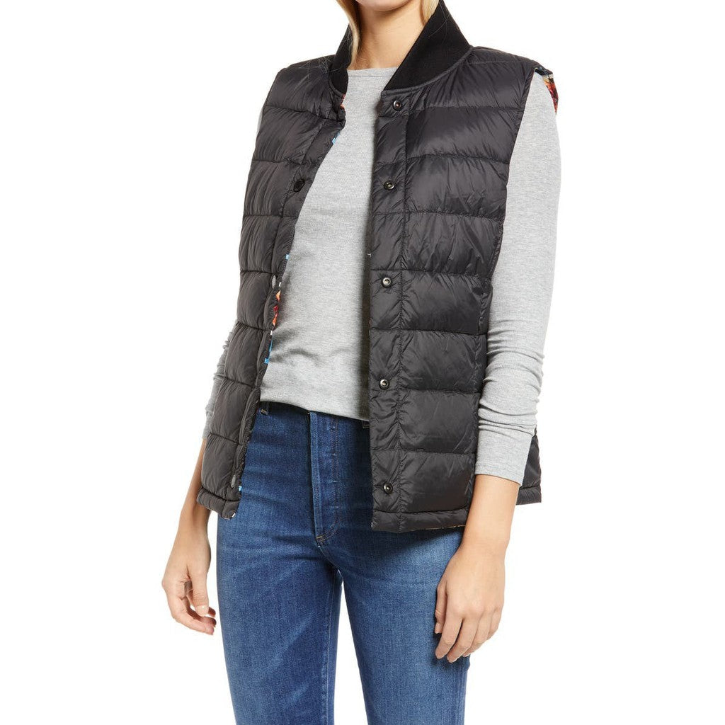 Elk Point Reversible Vest - Black Ground