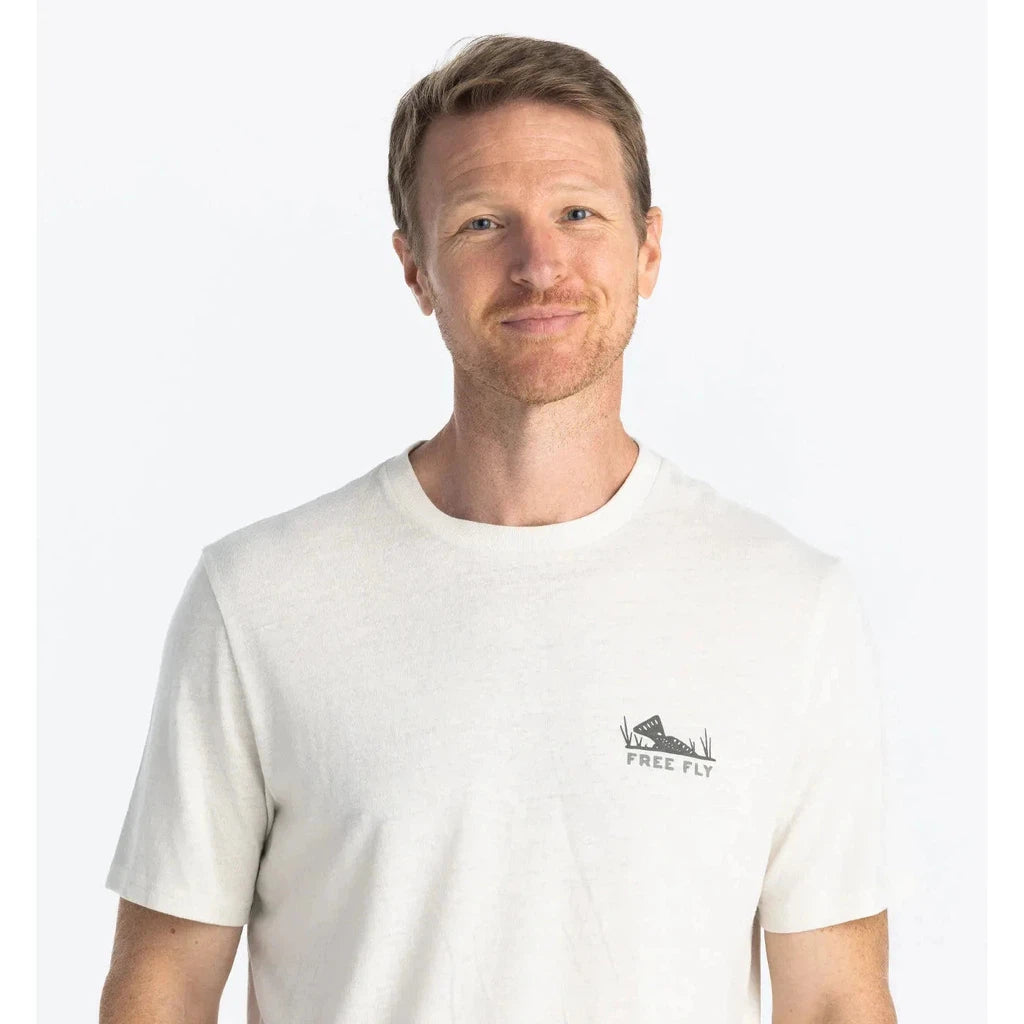 Highs and Lows Tee - Heather Oyster