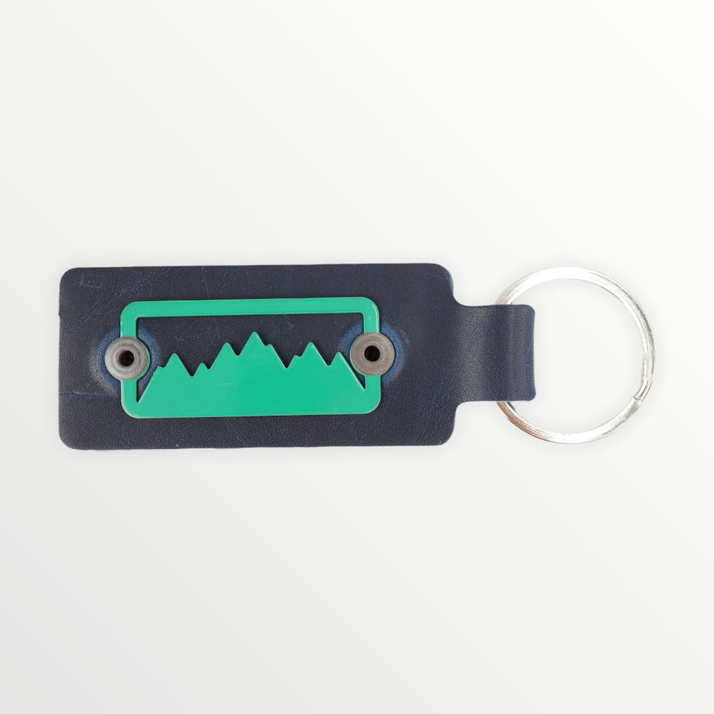 Key + Gear Fob - Spruce Green Tectonic Rush