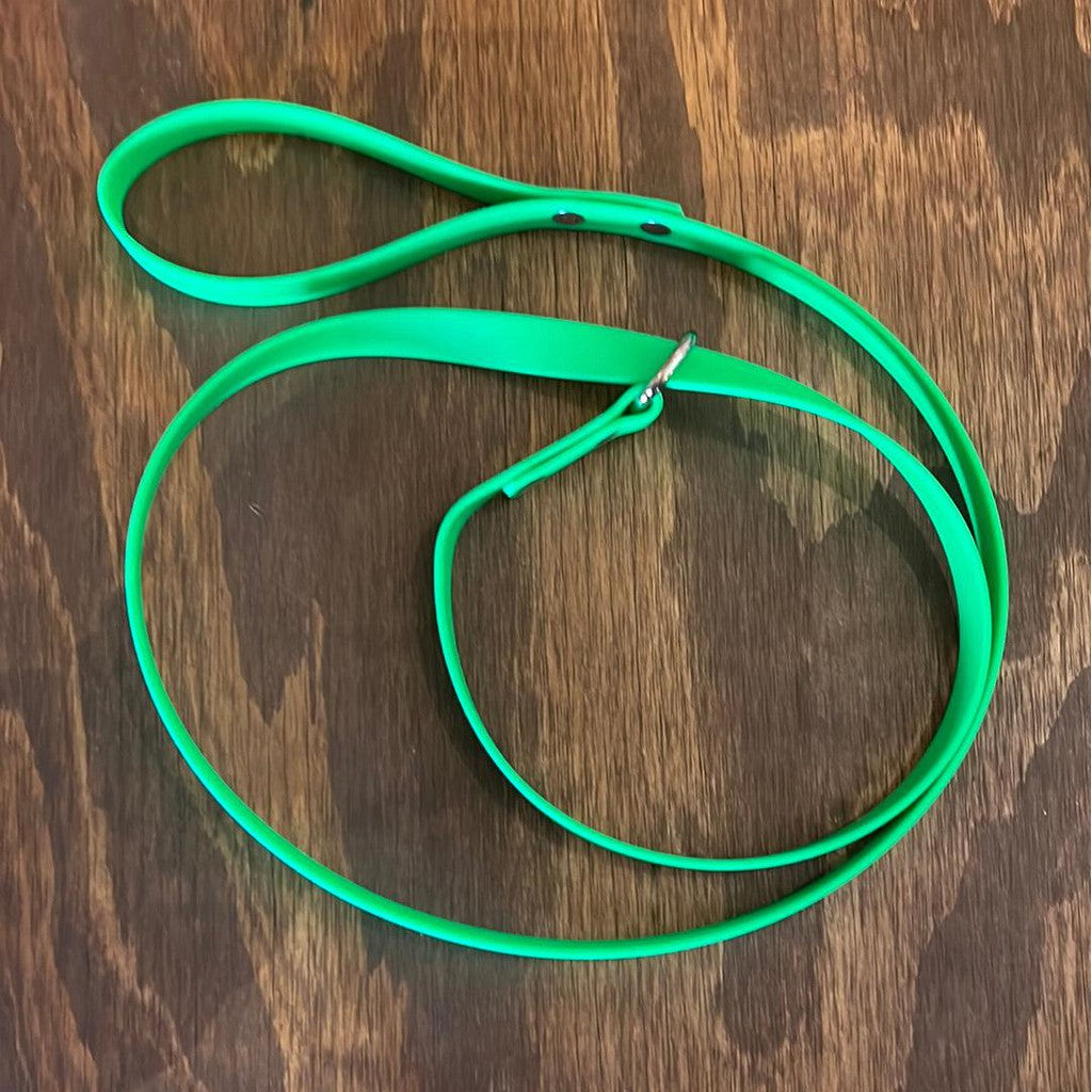 Livingston Gundogs Biothane Slip Lead - Green