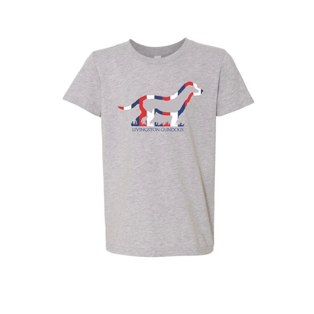 Livingston Gundogs Kids Patriotic Tee