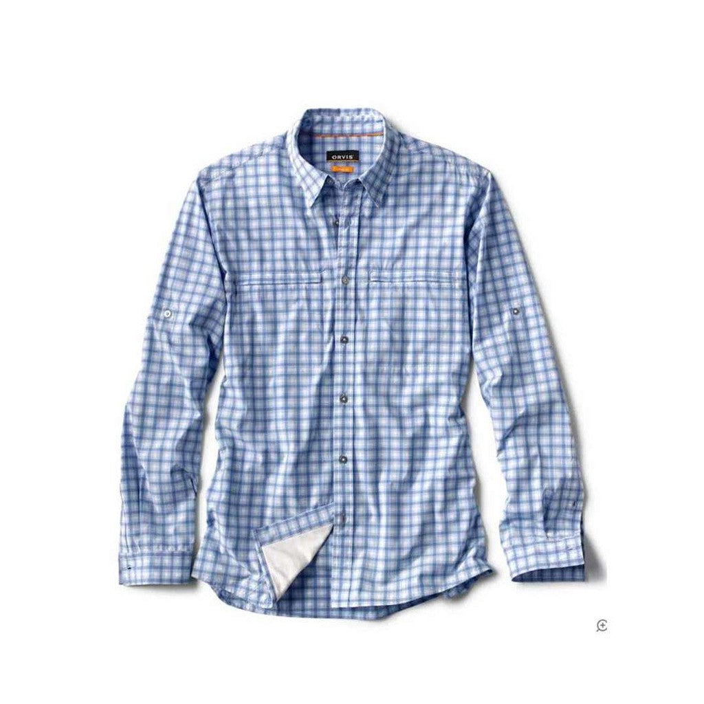 STONEFLY STRETCH L/S SHIRT - RIVER BLUE