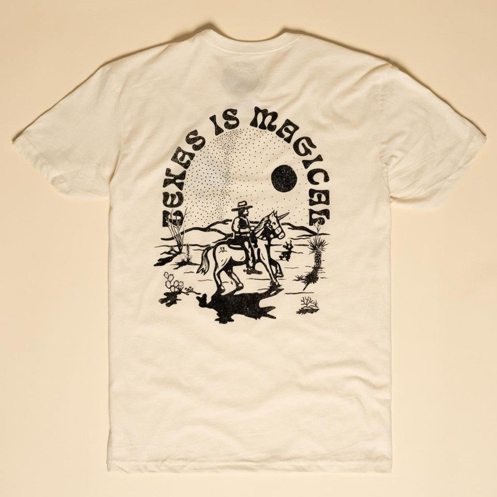 Texas Is Magical - Vintage White