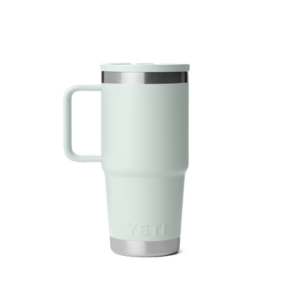 RAMBLER® 20 OZ TRAVEL STRAW MUG WITH COLOR-MATCHED STRAW LID