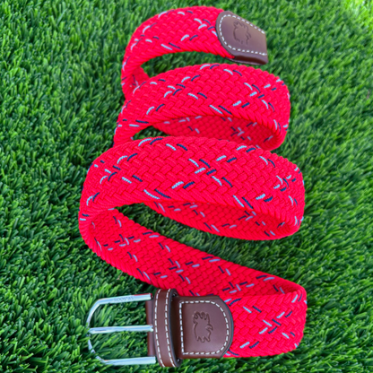 The Lamar Woven Elastic Stretch Belt: Small