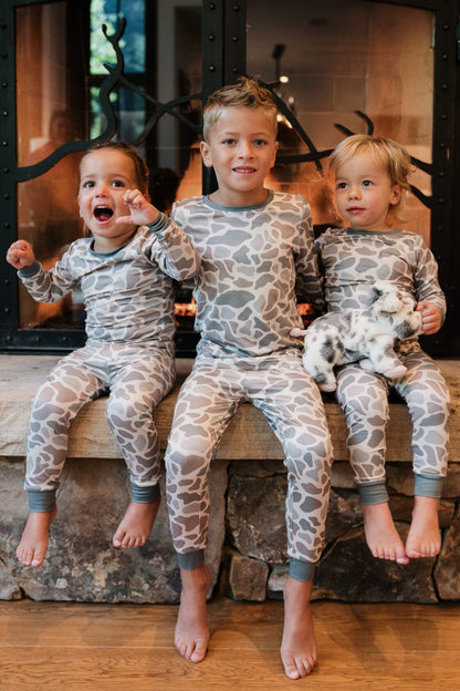 Youth & Toddler - Pajama Set - Classic Deer Camo: Small