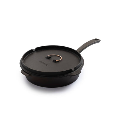 All-In-One Cast Iron Skillet: 10"